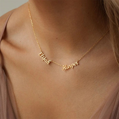 MULTIPLE NAME NAME NECKLACE
