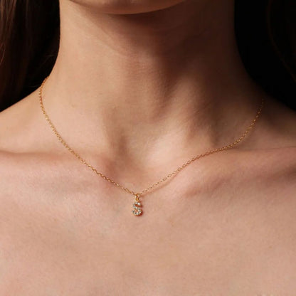 INITIAL DAINTY NECKLACE
