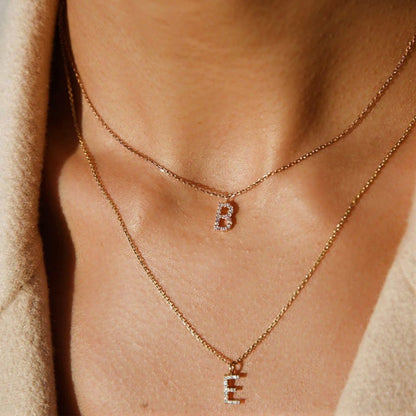 INITIAL DAINTY NECKLACE