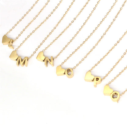 HEART LETTERS CHAIN